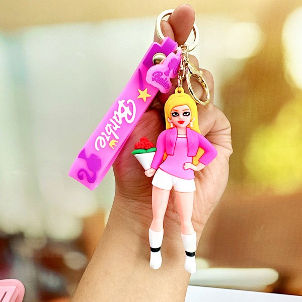 Брелок Барби Barbie принцесса на рюкзак, ключи фигурка 7 см