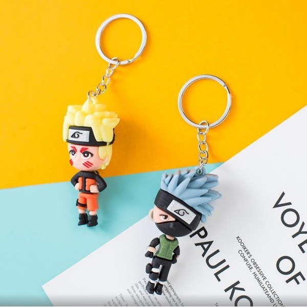 Брелок Наруто Узумаки Naruto Uzumaki аниме манга на рюкзак сумку 7 см