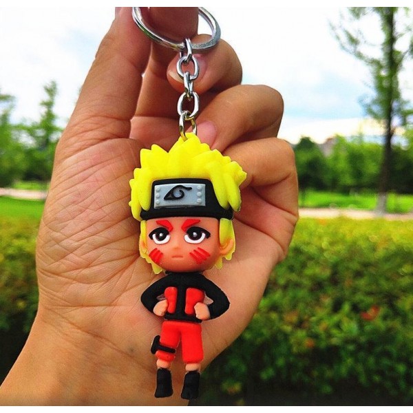 Брелок Наруто Узумаки Naruto Uzumaki аниме манга на рюкзак сумку 7 см