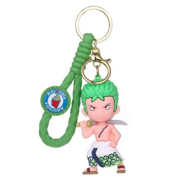 Ван Пис One piece Большой куш Зоро Ророноа Zoro Roronoa пират брелок фигурка для ключей