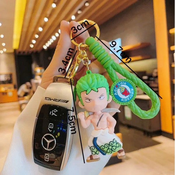 Ван Пис One piece Большой куш Зоро Ророноа Zoro Roronoa пират брелок фигурка для ключей