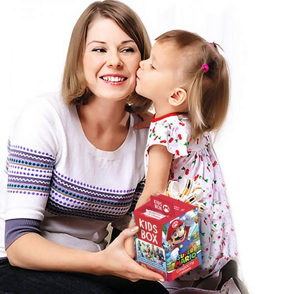 Супер Марио Super Mario Свитбокс Sweet box Кидсбокс коллекционная фигурка с мармеладом