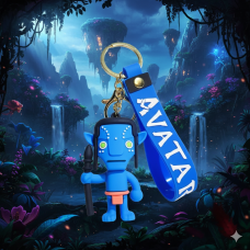 Аватар на Avatar Шлях води The Way of Water Jake Sully Джейк Саллі силіконовий брелок, тримач для ключів