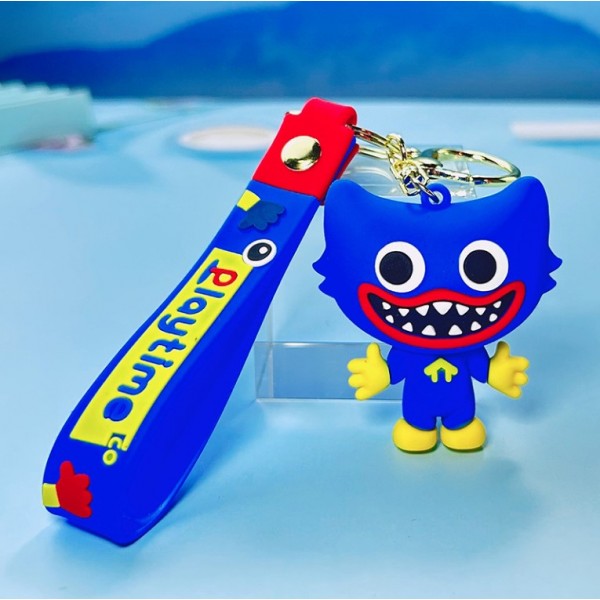 Брелок Хаггі Ваггі Huggy Wuggy фігурка іграшка для ключів, рюкзака, сумки 5,8 см