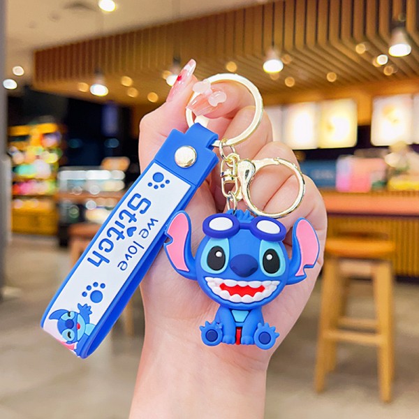 Брелок Ліло та Стіч Lilo Stitch фігурка іграшка для ключів, рюкзака, сумки 6 см