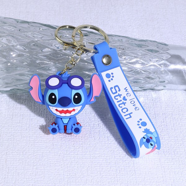 Брелок Ліло та Стіч Lilo Stitch фігурка іграшка для ключів, рюкзака, сумки 6 см