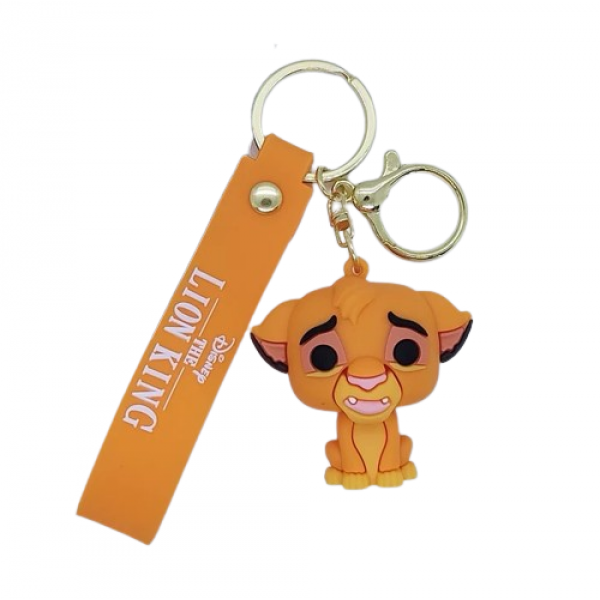 Брелок Король Лев Симба The Lion King Simba детский брелок на рюкзак, ключи 5 см
