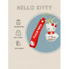 Привіт Кітті брелок Hello Kitty креативний брелок для ключів червоний аксесуари