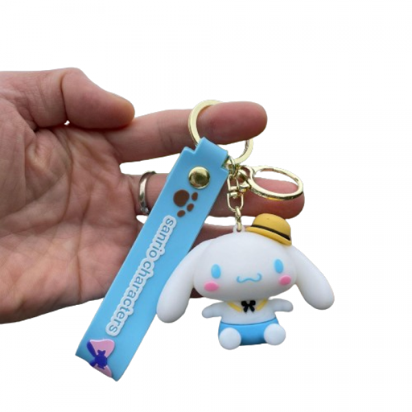 Брелок Привет Китти Синаморол Санрио Hello kitty Cinnamoroll фигурка игрушка для ключей, рюкзака, сумки 5 см