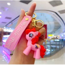 Поні брелок рожевий my little pony креативний мультяшний брелок силіконовий брелок для ключів креативна підвіска 7 см