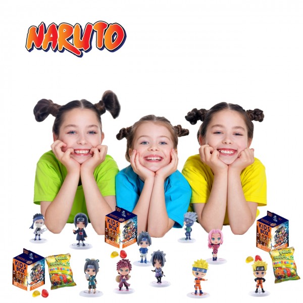 Наруто Світбокс SweetBox іграшка та жувальний мармелад SWEET BOX Світбокс