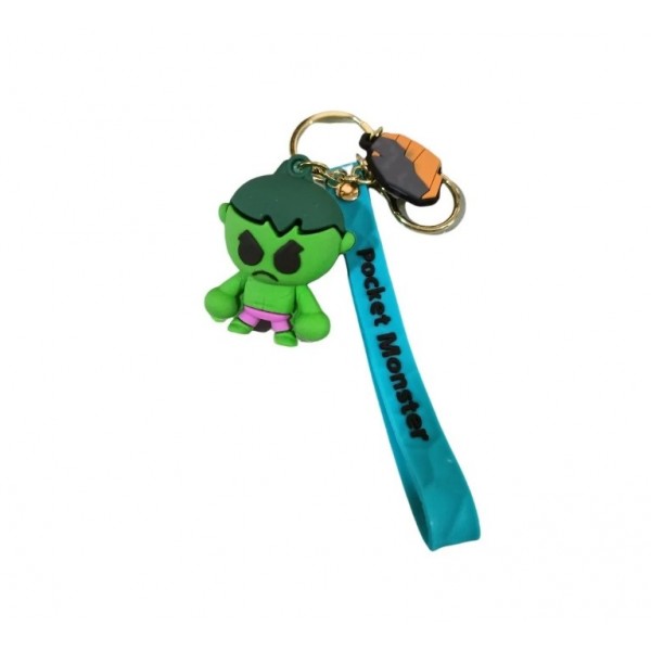 Брелок Халк Hulk Марвел Мстители Marvel Avengers супергерой фигурка игрушка для ключей, рюкзака, сумки 6,5 см