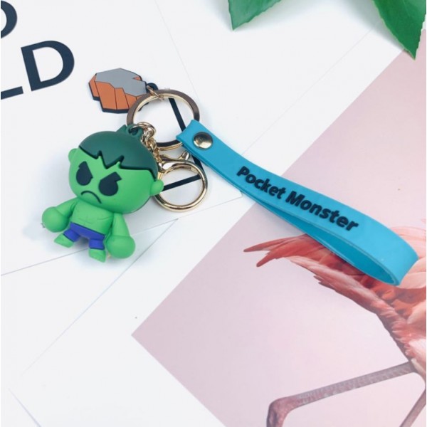 Брелок Халк Hulk Марвел Мстители Marvel Avengers супергерой фигурка игрушка для ключей, рюкзака, сумки 6,5 см