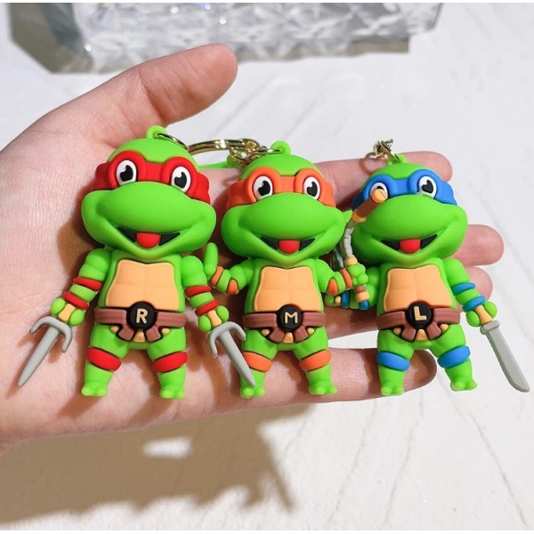 Брелок Черепашки ниндзя Леонардо Ninja Turtles Leonardo детский брелок на рюкзак, ключи 6,5 см