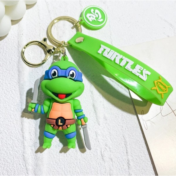 Брелок Черепашки ниндзя Леонардо Ninja Turtles Leonardo детский брелок на рюкзак, ключи 6,5 см