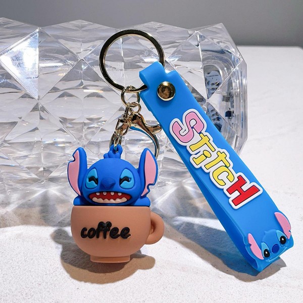 Брелок Лило и Стич Lilo Stitch фигурка игрушка для ключей, рюкзака, сумки 6 см