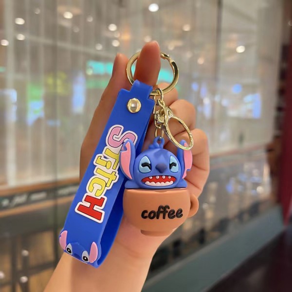 Брелок Лило и Стич Lilo Stitch фигурка игрушка для ключей, рюкзака, сумки 6 см