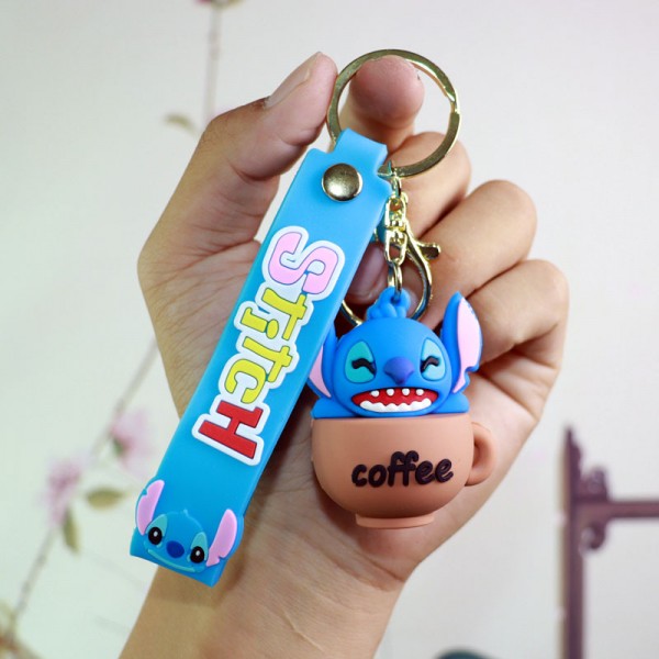 Брелок Лило и Стич Lilo Stitch фигурка игрушка для ключей, рюкзака, сумки 6 см