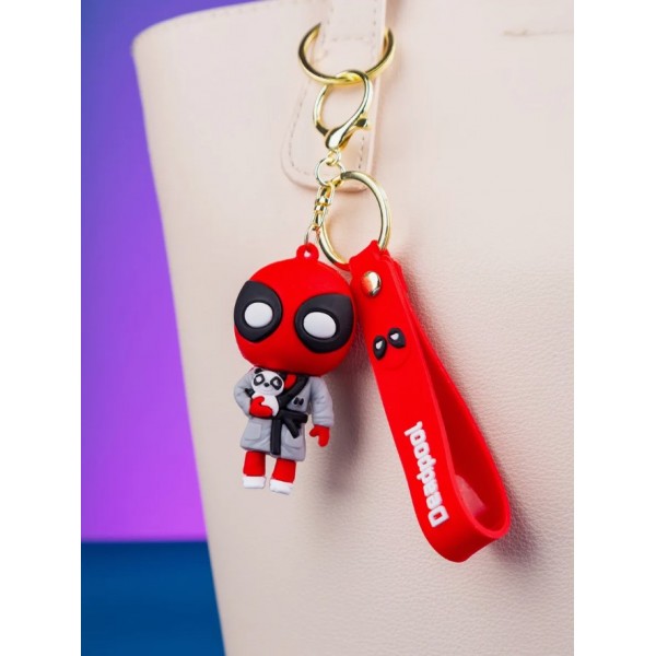 Брелок Дедпул Deadpool Марвел супергерой на ключі, на сумку фігурка іграшка 7 см