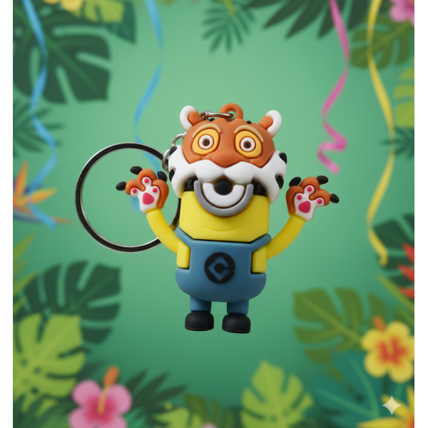 Брелок Миньон Гадкий Я Minion фигурка игрушка для ключей, рюкзака, сумки 5 см