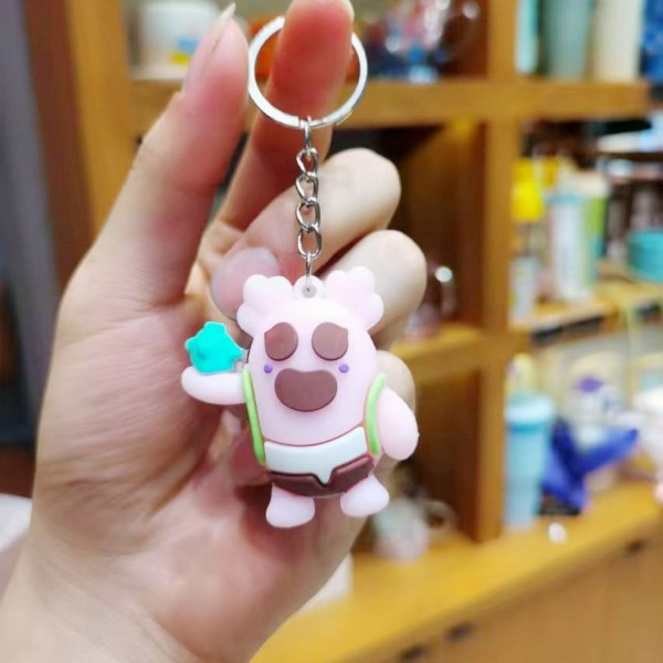 Брелок Бравл Старс Brawl Stars Спайк Сакура Sakura Spike фігурка іграшка для ключів, рюкзака, сумки 5,5 см