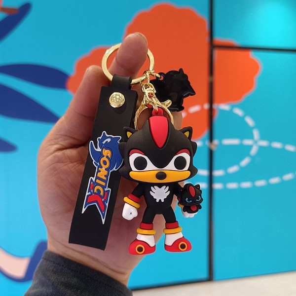 Брелок Супер Соник Шедоу Shadow Sonic игрушка на рюкзак, ключи 6 см