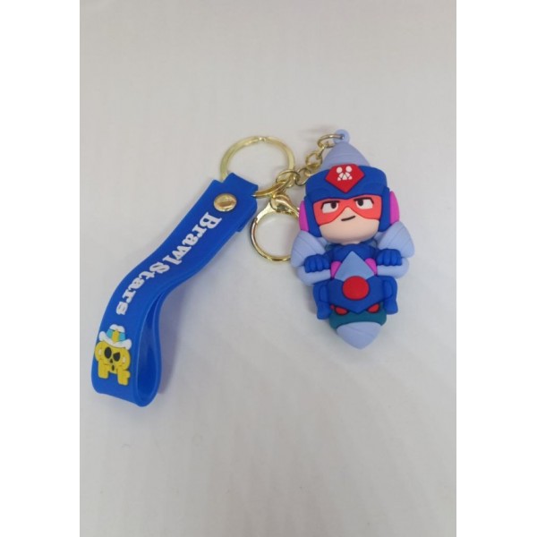 Брелок Бравл Старс Ультра Джекі Brawl Stars фігурка іграшка для ключів, рюкзака, сумки 6 см