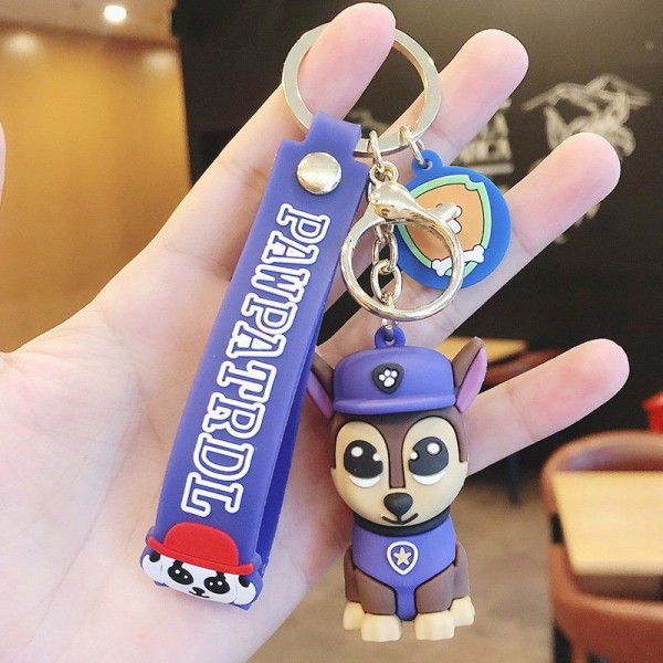 Брелок Щенячий патруль Гонщик Paw Patrol фігурка іграшка для ключів, рюкзака, сумки 5,5 см