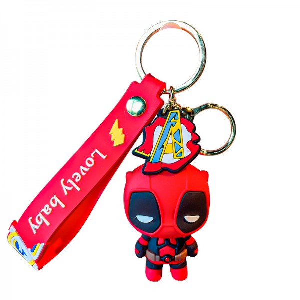 Брелок Дедпул Deadpool Марвел Marvel супергерой фігурка іграшка для ключів, рюкзака, сумки 5 см