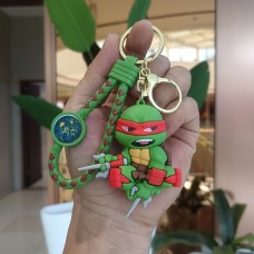 Черепашки ніндзя брелок Рафаель брелоки на рюкзак, ключі Ninja Turtles Raphael 5,9 см