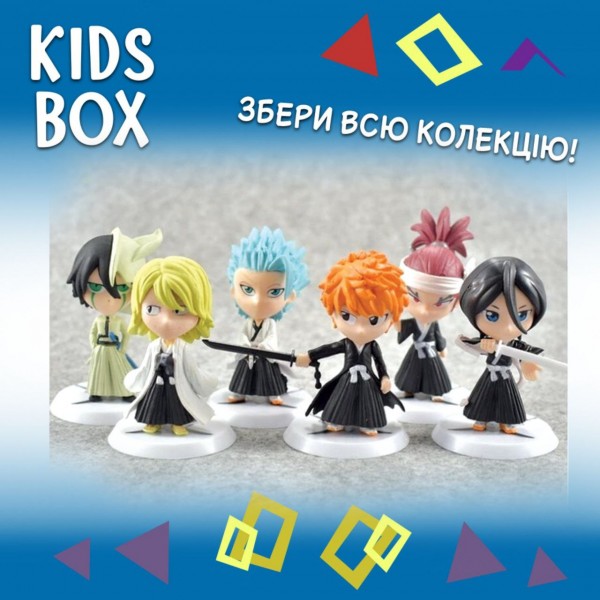 Кідс бокс Бліч Bleach іграшка з мармеладом у коробочці, 1 шт