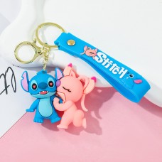 Брелок Стіч і Ангел: 6 см, Lilo &amp; Stitch, на ключі