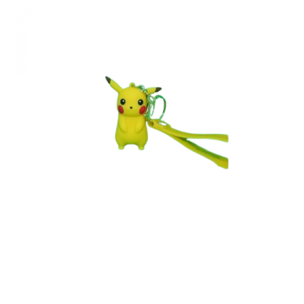 Брелок Покемон Пікачу Pokemon Pikachu дитячий брелок на рюкзак, ключі 5 см