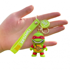 Рафаель Черепашки Ніндзя брелок на рюкзак, ключі Teenage Mutant Ninja Turtles Raphael