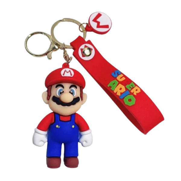 Брелок Супер Маріо Super Mario на ключі, брелоки для дітей іграшка 7 см