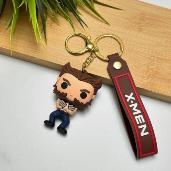 Брелок Росомаха X-men Ікс Wolverine на ключі, на сумку фігурка іграшка антистрес підвіска 5.5 см