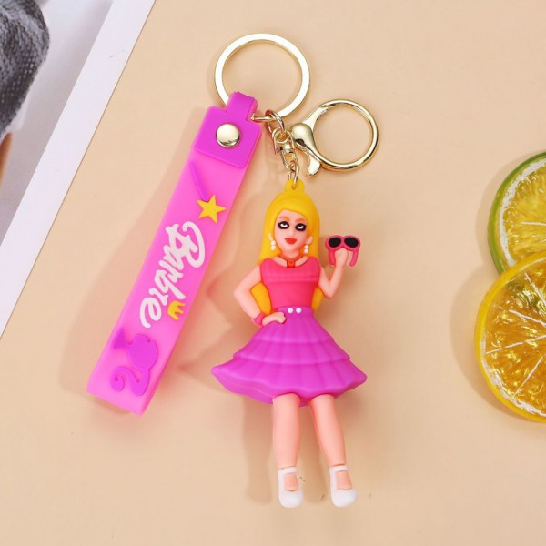 Брелок Барби Barbie принцесса на рюкзак, ключи фигурка 7см