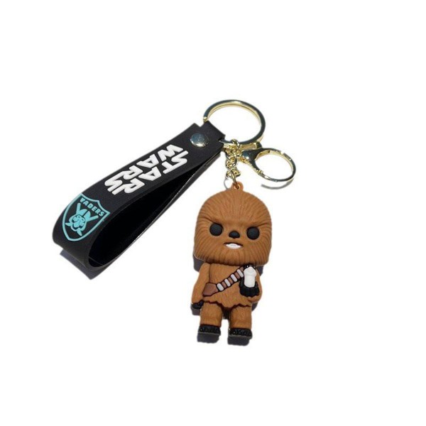 Брелок Звездные войны Чубакка Чуи Chewbacca Стар Варс Star Wars фигурка игрушка для ключей, рюкзака, сумки 6см