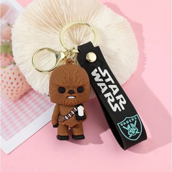 Брелок Звездные войны Чубакка Чуи Chewbacca Стар Варс Star Wars фигурка игрушка для ключей, рюкзака, сумки 6см
