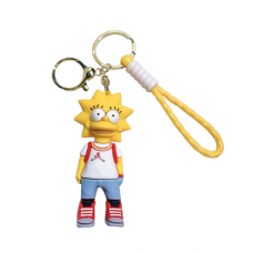 Ліса Сімпсон брелок Сімпсони Lisa Simpson милий брелок на ключі, на сумку 7,6см