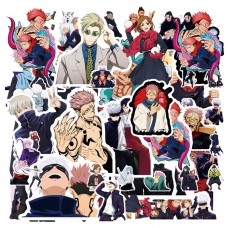 Токійський Гуль стікери, Tokyo Ghoul, аніме, манга, стікерпак, наліпки, 50 шт, набір, герої, для творчості