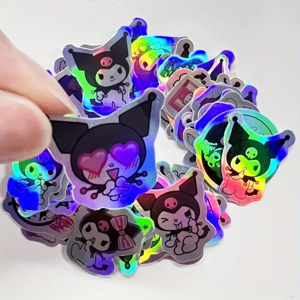 Наклейки Куромs Kuromi стікери стікерпак набір наклейок 50 шт