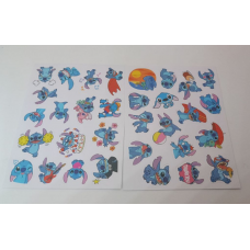 Стікери Ліло і стіч Lilo &amp; Stitch стікерпак наклейки набір наклейок 60 шт