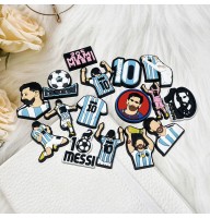 Месси наклейки Лионель Месси Lionel Messi 3D 16 шт аксессуары футбол