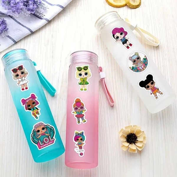 Стікери Лол Сюрпрайз лялька LOL стікерпак наклейки набір набір наклейок 50 шт