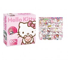 Стікери Hello Kitty 60 шт: Привіт Кітті, стікерпак, набір наліпок, яскраві стікери, Hello Kitty.