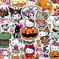 Привіт кітті стікери наклейки Hello Kitty аксесуари набір наклейок стікерпак 52 шт