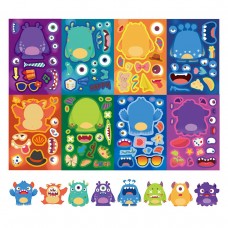 Набір наклейок Мої спiваючi монстри My Singing Monsters 8 листів для дітей набір стікерпак