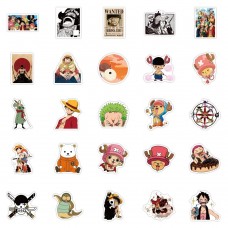 Стікери Ван Піс: 52 шт, Луффі, One Piece, стікерпак