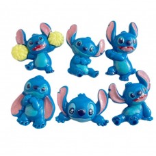 Ліло і Стіч стікери 3D Lilo &amp; Stitch наклейки для дітей 6 шт Стіч упаковка мультяшні аксесуари